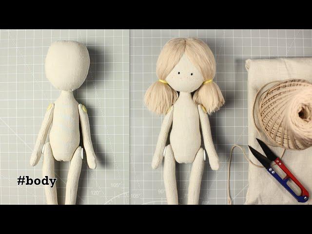 How to Make Nana Doll : Body #handmadedoll