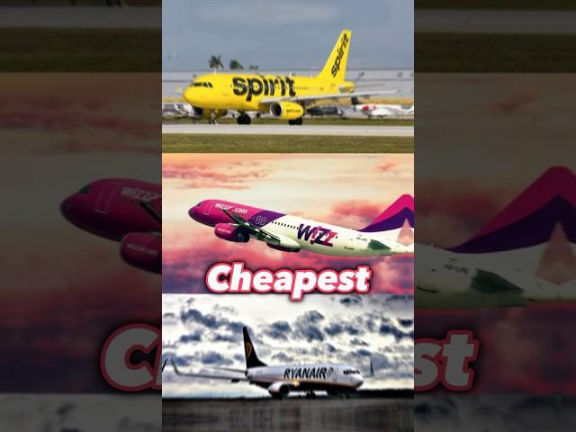 RyanAir vs Wizz Air vs Spirit Airlines  #aviation #airplanes #shortsfeed #ryanair #wizzair