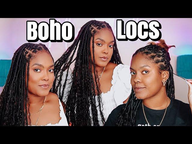 DIY Boho Faux Locs Tutorial