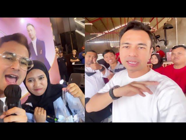 beri kejutan pengunjung rojo sambel bandung raffi ahmad datang mendadak saat berkunjung d fashion