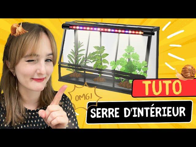 Faire pousser des légumes chez soi pas cher ! Une serre d'intérieur automatique !!!