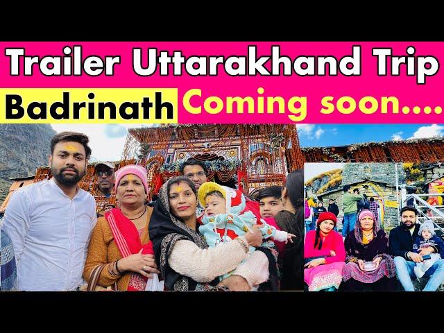 Uttarakhand Trip Trailer || Kedarnath Temple || Badrinath Temple || Tungnath Temple || KPL Explore