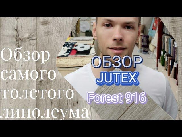 ЛинолеУМный обзор линолеум JUTEX FORUM Forest 916