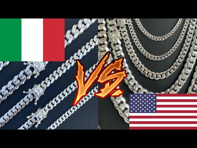 USA Made Vs Italy Made Solid 925 Sterling Silver Miami Cuban Box Clasp Chain Review From Harlembling