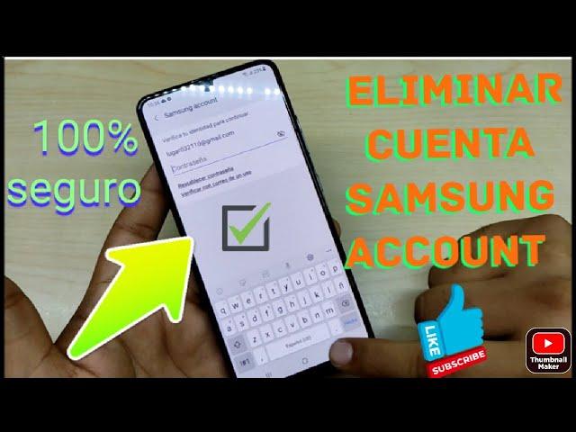 Samsung 32 Eliminar Cuenta Samsung Account (desde menú sin contraseña) ((si no activa OEM Omite))