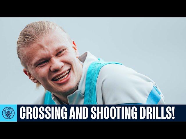 CROSSING AND SHOOTING DRILLS | Man City Training