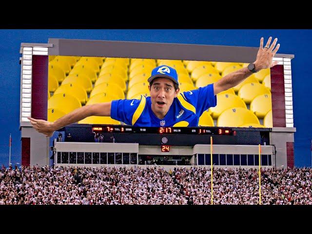 Hijacking the Football Jumbotron  | Best Zach King Tricks - Compilation #38