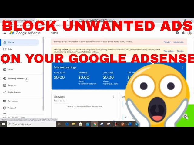 How To Block Unwanted Ads On Your Google  Adsense