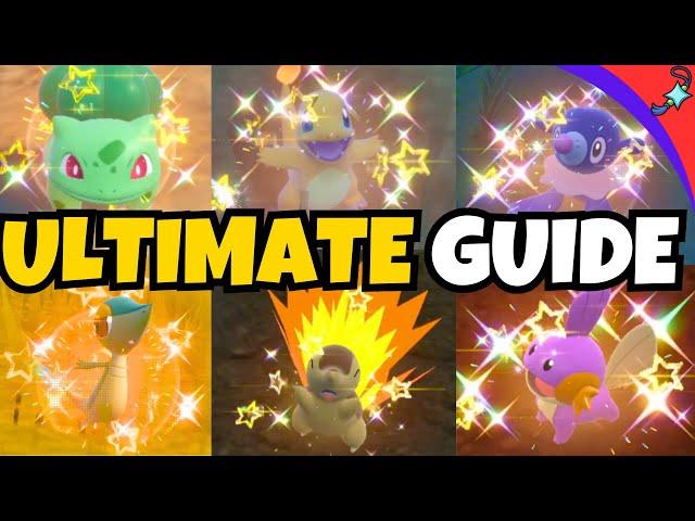 ULTIMATE Shiny Hunt ALL 24 Starters in Pokemon Indigo Disk