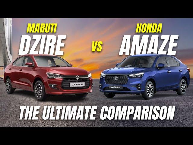 New Dzire vs Amaze: Sub Rs 10 Lakh Battle | Which Car Is More Value for Money?