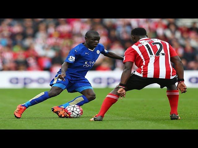 N'Golo Kante - Defending Skills, Tackles, Goals, Assists - Leicester City | 2015/16 HD