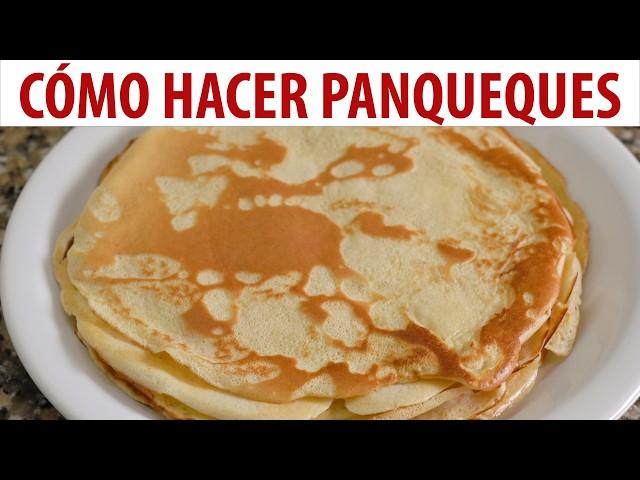 Cómo hacer panqueques fácil y rápido