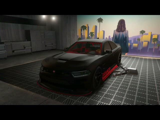 customizing bravado buffalo STX(dodge charger hellcat srt) gta online