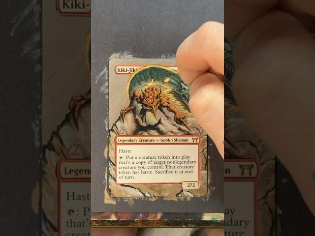 Classic Kiki-Jiki Art Gets Borderless like everyone wanted! #magicthegathering #mtglife #mtgfam