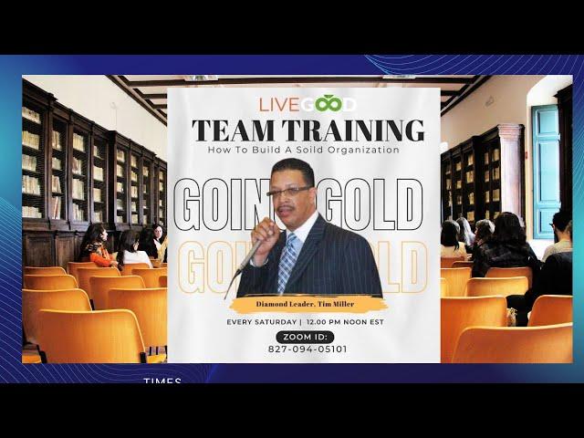 LiveGood Training-Tim Miller (3 Gold Ladies) 3-4-23. #traceywalker