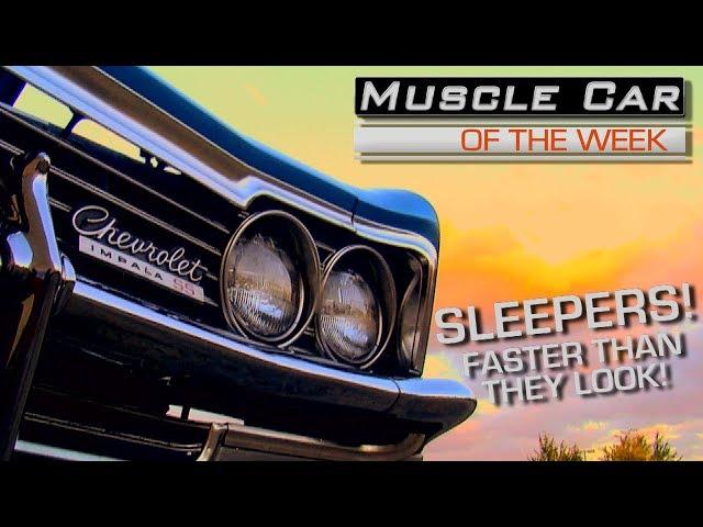 Sleepers! Muscle Cars That Are Faster Than They Look!  Muscle Car of the Week Video Episode 215 V8TV