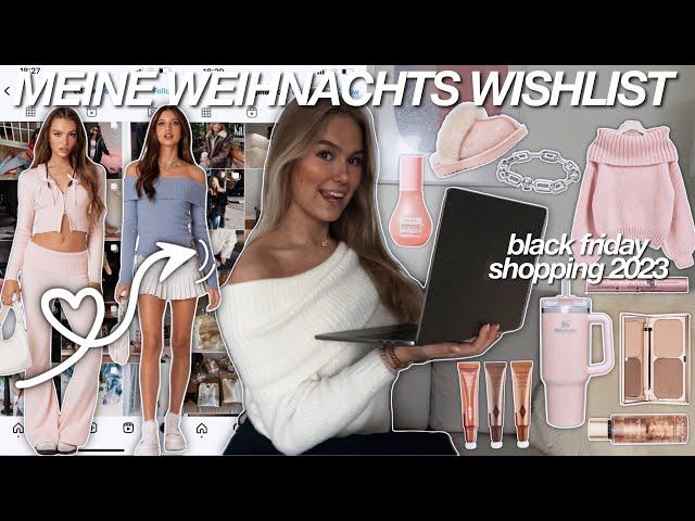 MEINE CHRISTMAS WISHLIST  *weihnachten 2023, black friday shoping haul*