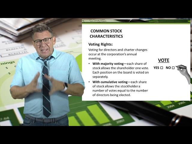 Common Stock Characteristics