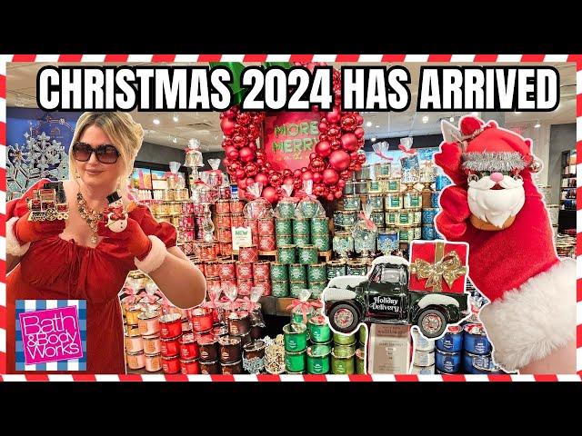 CHRISTMAS 2024 BRAND NEW FLOORSETS | Bath & Body Works | STORE WALK THRU #bathandbodyworks