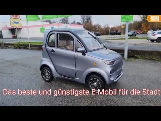 Kabinenroller Flow das ideale Mini E-Auto für die Stadt und Kurzstrecke Elektromobil E-Mobil 45 km/h