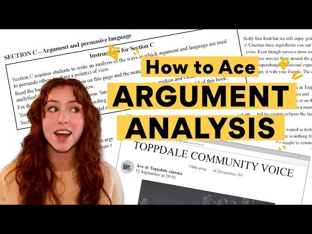 How to Ace Argument Analysis