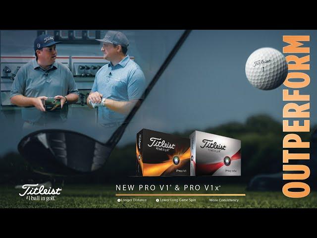 GOLF BALL FITTING: NEW 2023 Titleist Pro V1 & Pro V1x | Roger Dunn (Santa Ana)