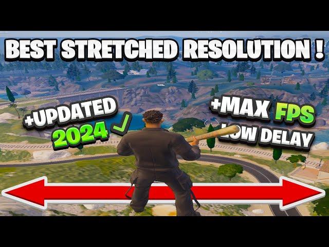 3 WAYS To Get The BEST Stretched Resolution in Fortnite! On all Pc's (Updated 2024 with Low Delay)