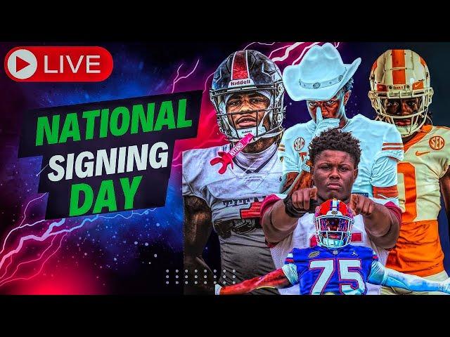 National Signing Day -LIVE reactions - Dallas Wilson. Jamie Ffrench, Solomon Thomas & MORE