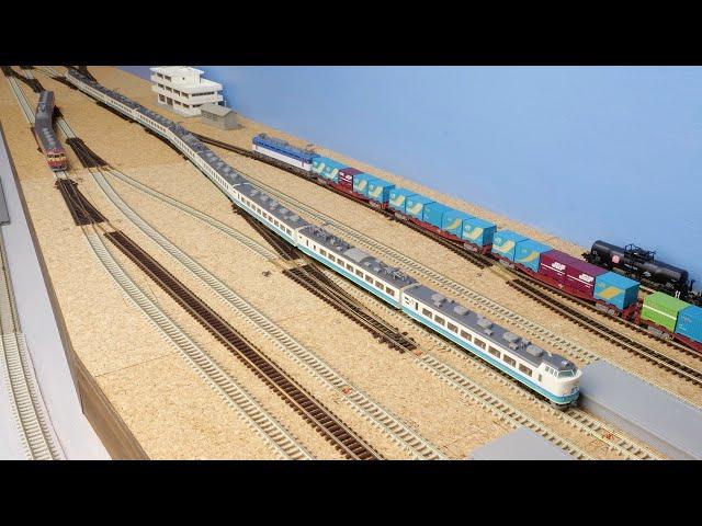 【N scale】Realistic station layout using PECO turnouts / Layout update