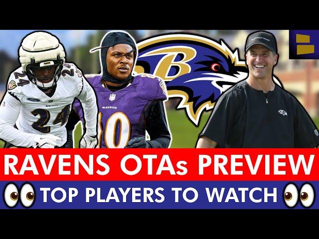 Baltimore Ravens OTAs Preview: Top 5 Players To Watch Ft. DeAndre Hopkins + WHAT I WANT TO SEE!
