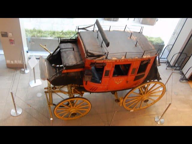 Wells Fargo Original Concord Stagecoach built by the Abbot-Downing Company in Concord, New Hampshire