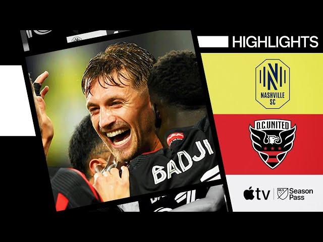 Nashville SC vs. D.C. United | Pirani Brace! Stoppage Time Winner! | Full Match Highlights