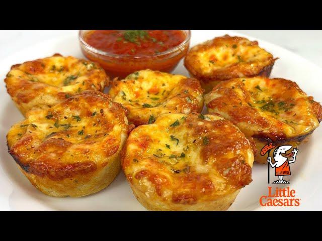 HOW TO MAKE THE VIRAL LITTLE CAESARS CRAZY PUFFS AT HOME!