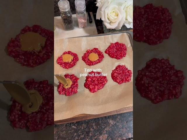 Making a new healthy snack  Raspberry PB Clusters 