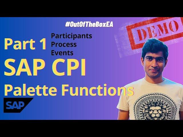 Part 1 - SAP CPI Palette Functions English #sap #cpi #palette