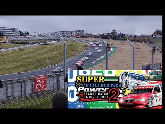 Brands Hatch Super Touring Power 2. June 2024. At Paddock Hill Bend. Awesome Sounds. Stevie DvD