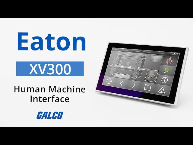 Eaton's XV300 Series Human Machine Interface