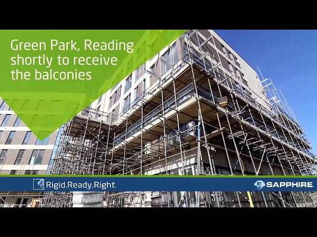 Green Park Reading: pre install of Balconies