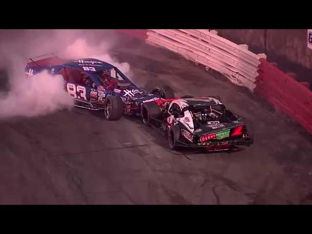 Burt Myers and Tim Brown; Demo Derby - 7-19-14