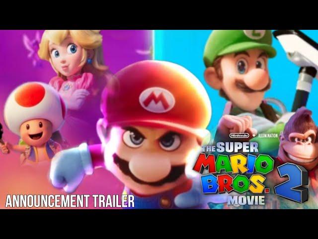 The Super Mario Bros. Movie 2 (2026) - Announcement Trailer HD