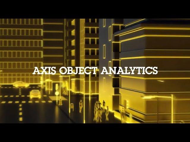 AXIS Object Analytics