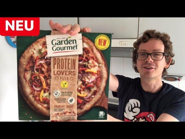 Protein Pizza von Garden Gourmet im Test: Geschmack & Nährwerte der vegetarischen Tiefkühl-Pizza!