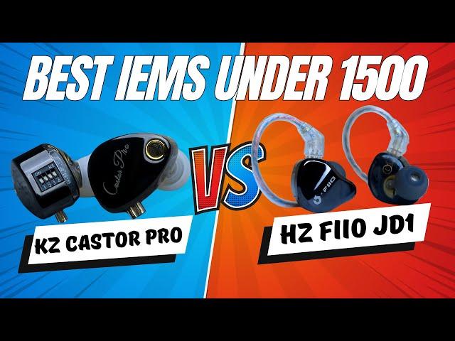 KZ Castor Pro Bass Improved Vs Headphone Zone Fiio JD1 Audio Quality Detailed Review in Tamil