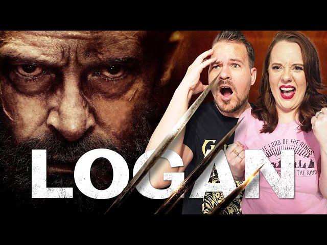 *LOGAN* First Time Watching Movie REACTION!