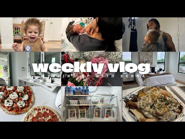 weekly vlog | life update + Melo turned ONE + diy crafts + lots of cooking ,cleaning, orgainzation