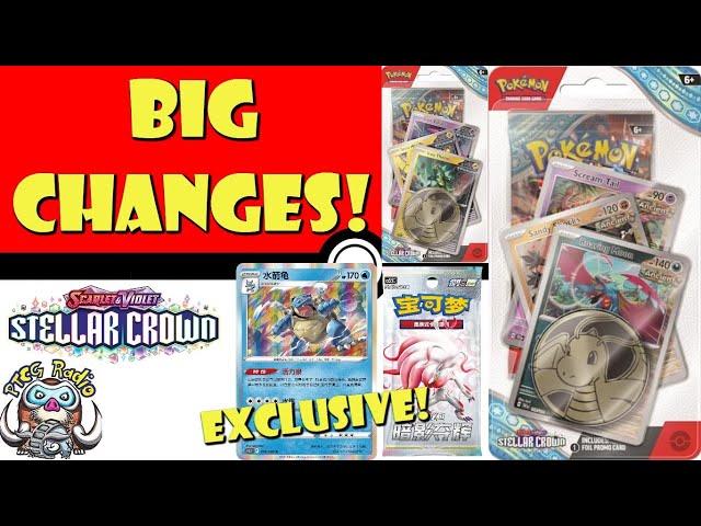 Final Stellar Crown Product Revealed! Exclusive New Blastoise & More Coming! (Pokemon TCG News)