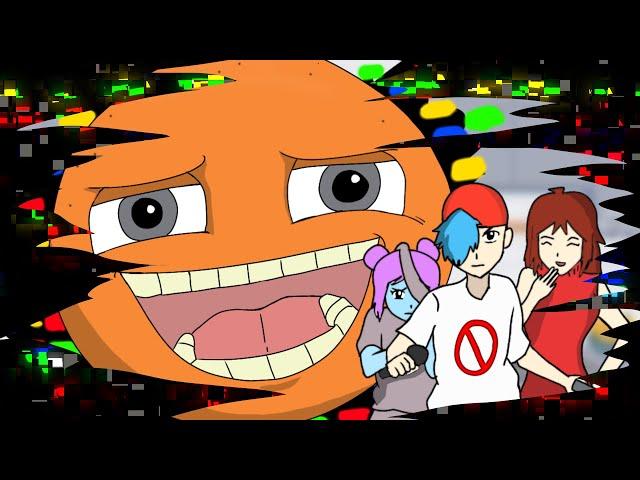 CORRUPTED ANNOYING ORANGE vs BF & PIBBY “SLICED” | come learn with pibby | FNF | animation