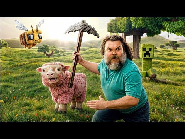 Мужчина находит портал и перемещается в мир Майнкрафта | Minecraft в Кино | Краткий Пересказ Фильма