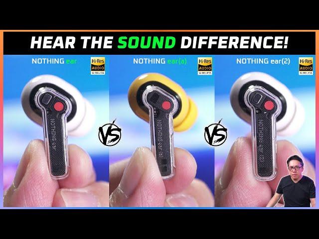 Not everything improved... ️ NOTHING ear vs ear (a) vs Ear (2) Review