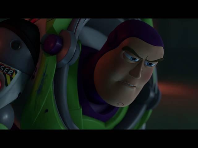 TOY STORY 3 | Buzz Tries To Fly! | Official Disney Pixar UK